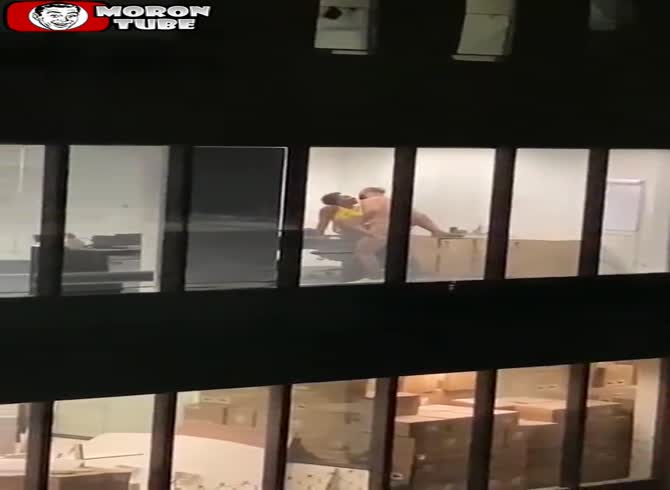 Video :An employee puts in extra hours at work